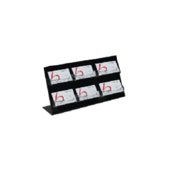 Counter Business Card Holder – 6 Pockets - Counter Business Card Holder 8211 6 Pockets