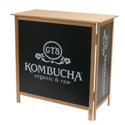 Folding Table Beverage Floor Display 8211 Design Sample 2