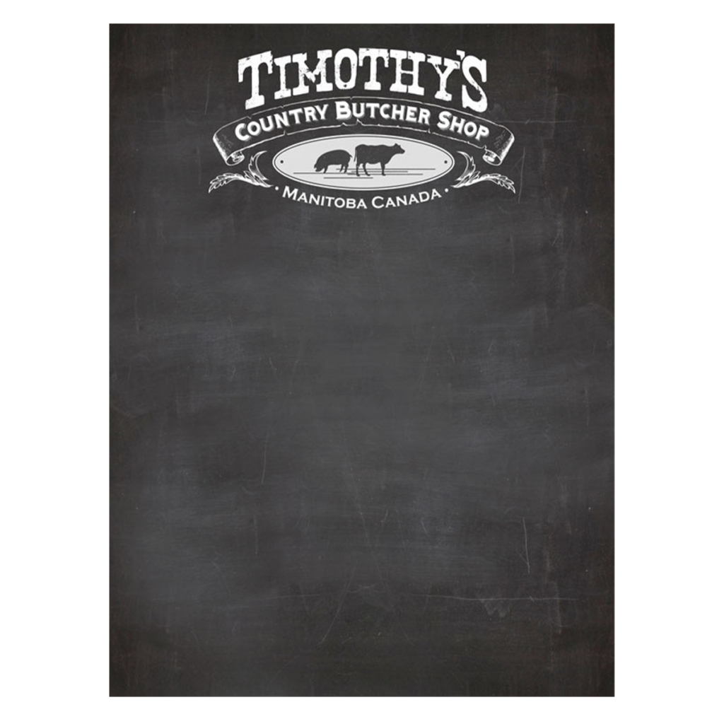 Frameless Wall Chalkboard – 36″ x 48″ x .5″ - Frameless Wall Chalkboard