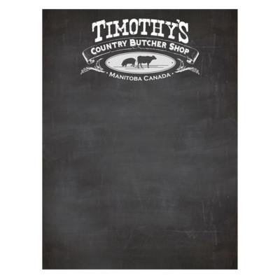 Frameless Wall Chalkboard