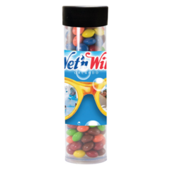 Gourmet Plastic Snack Tube – Large - Gourmet Plastic Snack Tube 8211 Large 8211 Chocolate Littles