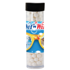 Gourmet Plastic Snack Tube – Large - Gourmet Plastic Snack Tube 8211 Large 8211 Signiture Mints
