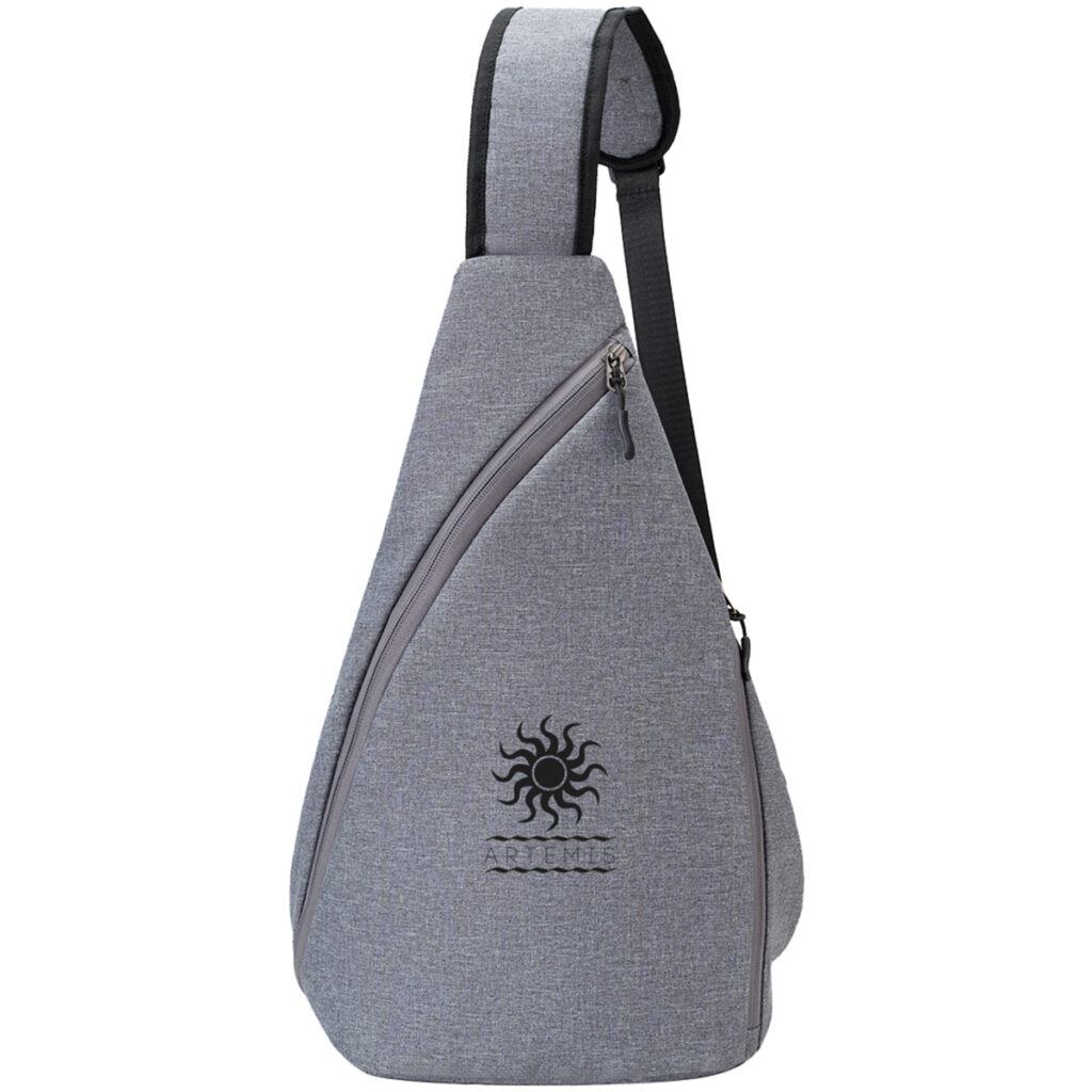 RejuVe® Heather Lite Business Sling Backpack - Gray-936755-dr125-gray-zoom