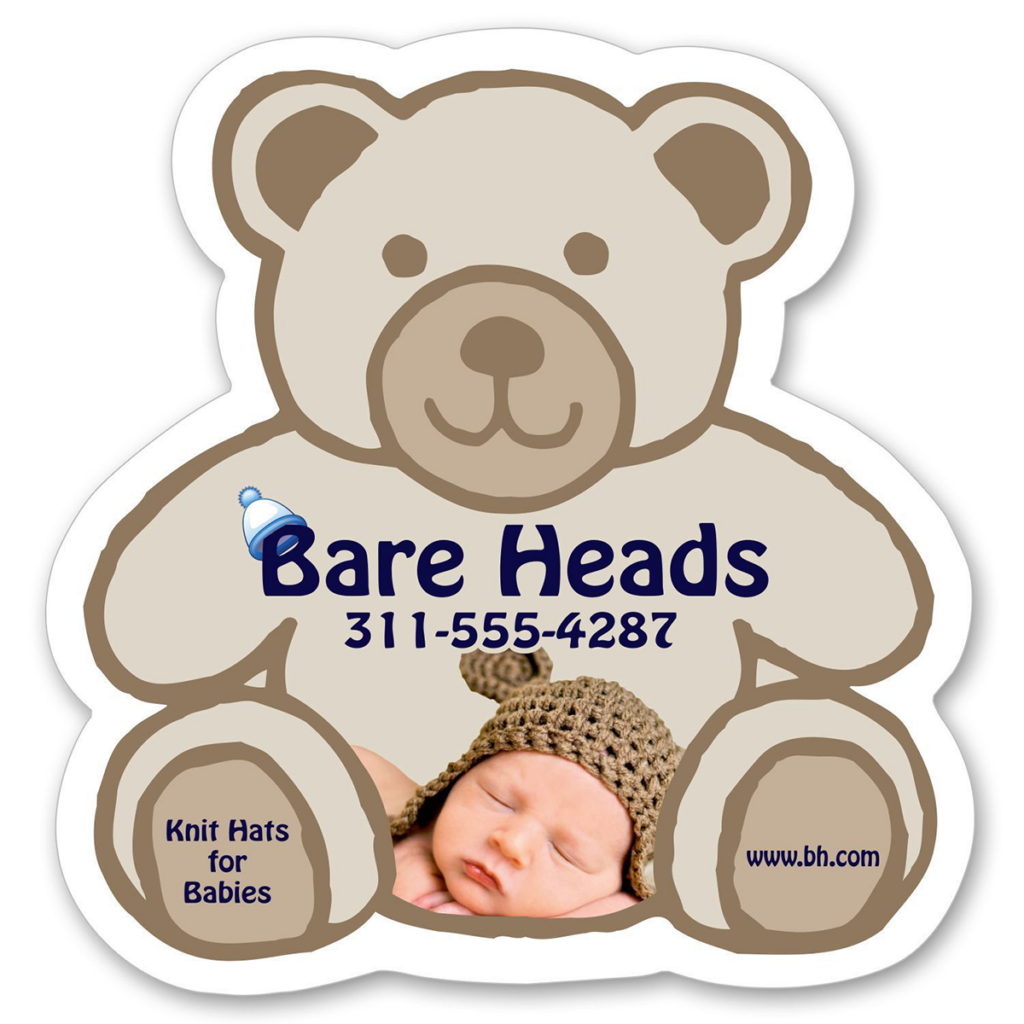 Jumbo Teddy Bear Magnet - Jumbo Teddy Bear