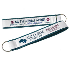 My Pet Is Home Alone Key Strap - My Pet Is Home Alone Key Strap 8211 Design Sample