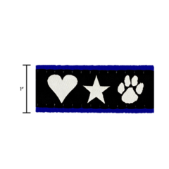 My Pet Is Home Alone Key Strap - My Pet Is Home Alone Key Strap 8211 Royal Webbing