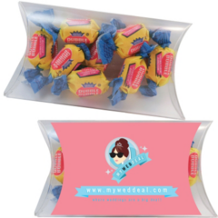 Pillow Pack with Candy Filler – Medium - Pillow Pack with Candy Filler 8211 Medium 8211 Bubble Gum