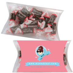 Pillow Pack with Candy Filler – Medium - Pillow Pack with Candy Filler 8211 Medium 8211 Tootsie Rolls