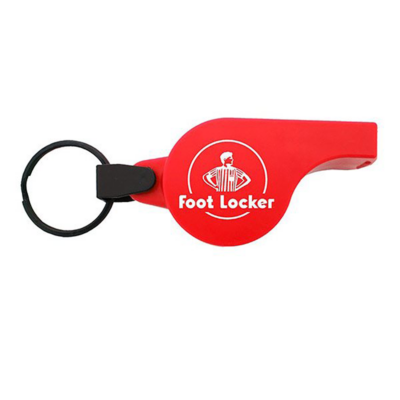 Whistle Key Chain 8211 Red