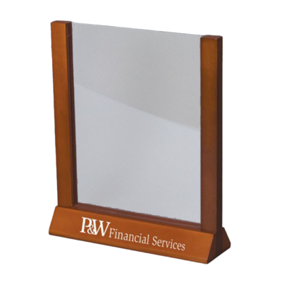 Wood Countertop Sign-Menu Holder 8211 85in w x 11in h