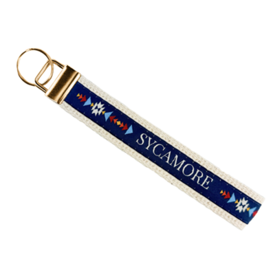 Woven Cotton Key Strap w Gold-Colored Hardware 8211 Elite Weave 8211 6in