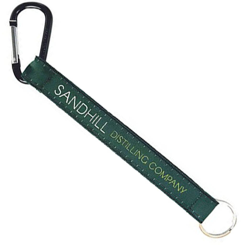 Woven Key Strap w/ Carabiner & Key Ring – 6-1/2″ - Woven Key Strap w Carabiner 8211 Elite Weave 8211 6-1-2in