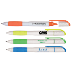 Two-in-One Pen/Highlighter - 11200-yellow