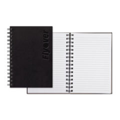 Castelli WireO Tucson Medio White Lined Journal - black