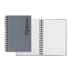 Castelli WireO Tucson Medio White Lined Journal - grey