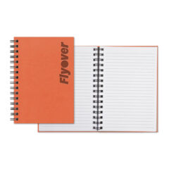 Castelli WireO Tucson Medio White Lined Journal - orange
