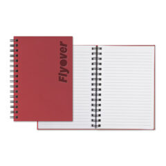 Castelli WireO Tucson Medio White Lined Journal - red