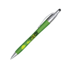 Mood™ Click Pen with Stylus - 16030-green-yellow