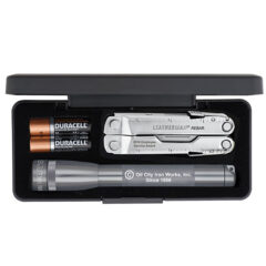 AA Mini Maglite® LED With Leatherman® Rebar - 2AALED-LM41-GY