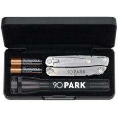 AA Mini Maglite® with Leatherman® Rev - M2A-BK-LM50
