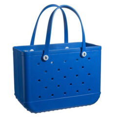 Large EVA Tote Bag with Holes - blue