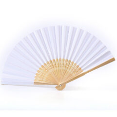 Full Color Imprint Folding Bamboo Hand Fan - image 6