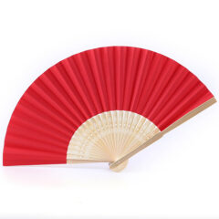 Full Color Imprint Folding Bamboo Hand Fan - image 8