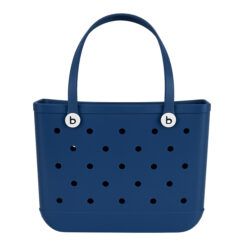 Large EVA Tote Bag with Holes - navy