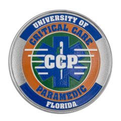 Challenge Coin Edge with 3D Texture Print
