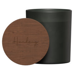Summit Glass Candle with Acacia Wood Lid