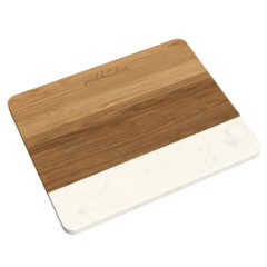 Brooke Acacia Wood and Faux Marble Cutting Board
