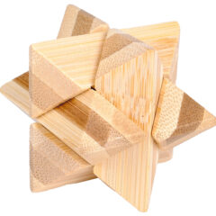 Bamboo Brainteaser Puzzle Set - LS-10-PUZZLE5-scaled