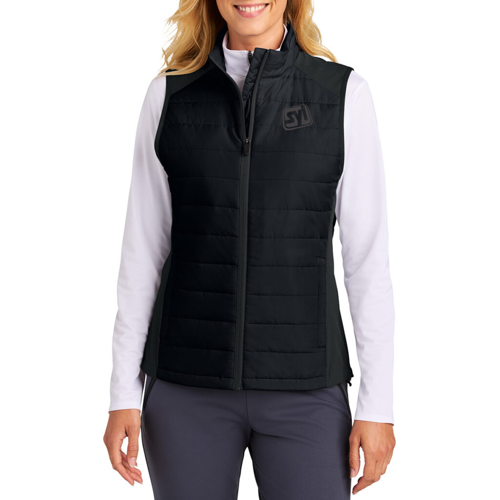 Sport-Tek® Women’s Teknical Hybrid Vest - Sport-Tek