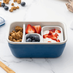 RIGWA® Travel Bento Box – 8″ x 5″ - RIGWA Travel Bento Box 8211 In Use