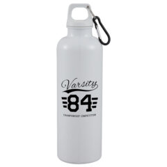 Race Recycled Bottle with Carabiner Clip - 25 oz