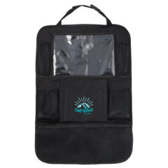 Recycled Back Seat Car Organizer with Tablet Pocket