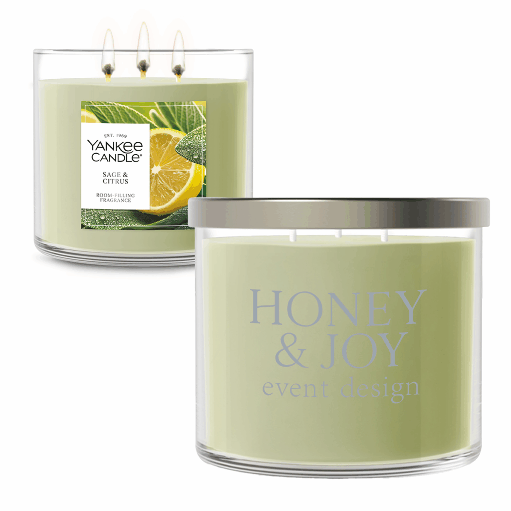 Yankee Candle® 3-Wick Candle - Yankee Candle 3-Wick Candle 8211 Sage and Citrus