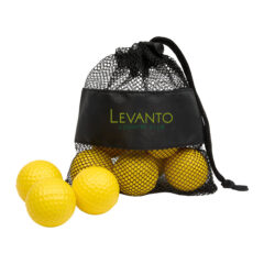 Foam Practice Golf Ball Set – 9 Pack - 1401-65-1