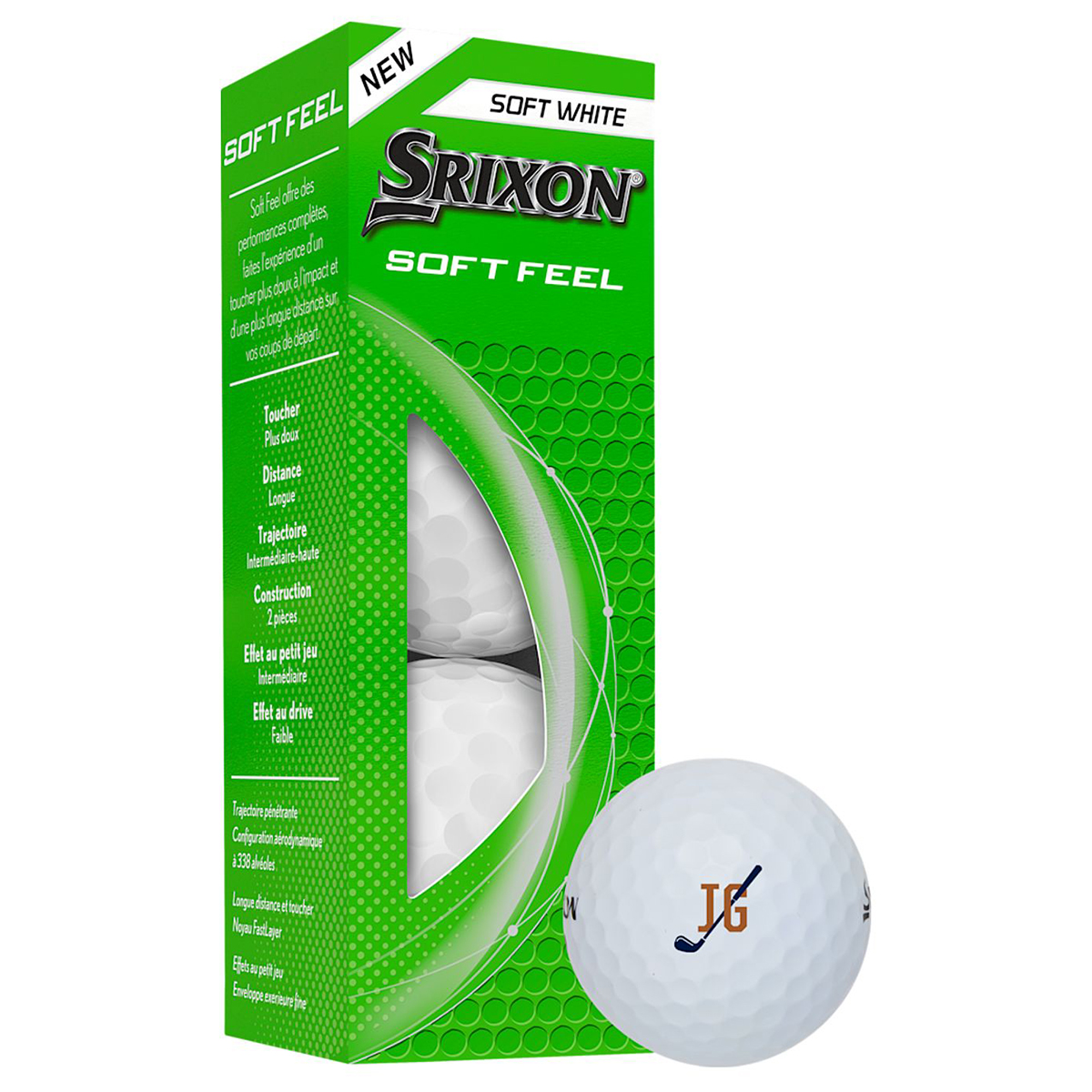 Srixon Soft Feel Golf Balls - 3 Pack - Show Your Logo