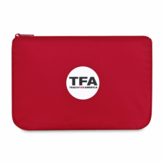 Arlo rPET Zippered Pouch - Arlo rPET Zippered Pouch 8211 Red