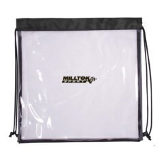 All Access Clear Stadium Drawstring Bag