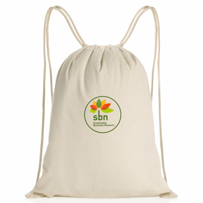 Impact AWARE Recycled Cotton Cinchpack 8211 Off White