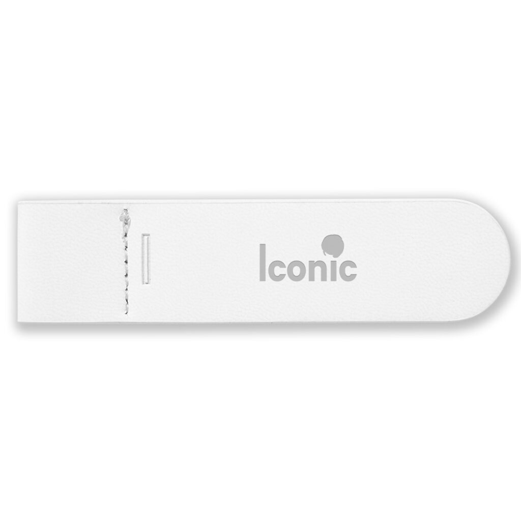 Magnetic Bookmark with Pen Holder - NB682_WT_Back_Deco