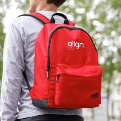 New Balance® Essentials Backpack - New Balance Essentials Backpack 8211 In Use
