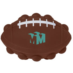 Football Shaped Push Pop Fidget Sensory Toy - TY430_Front_Deco
