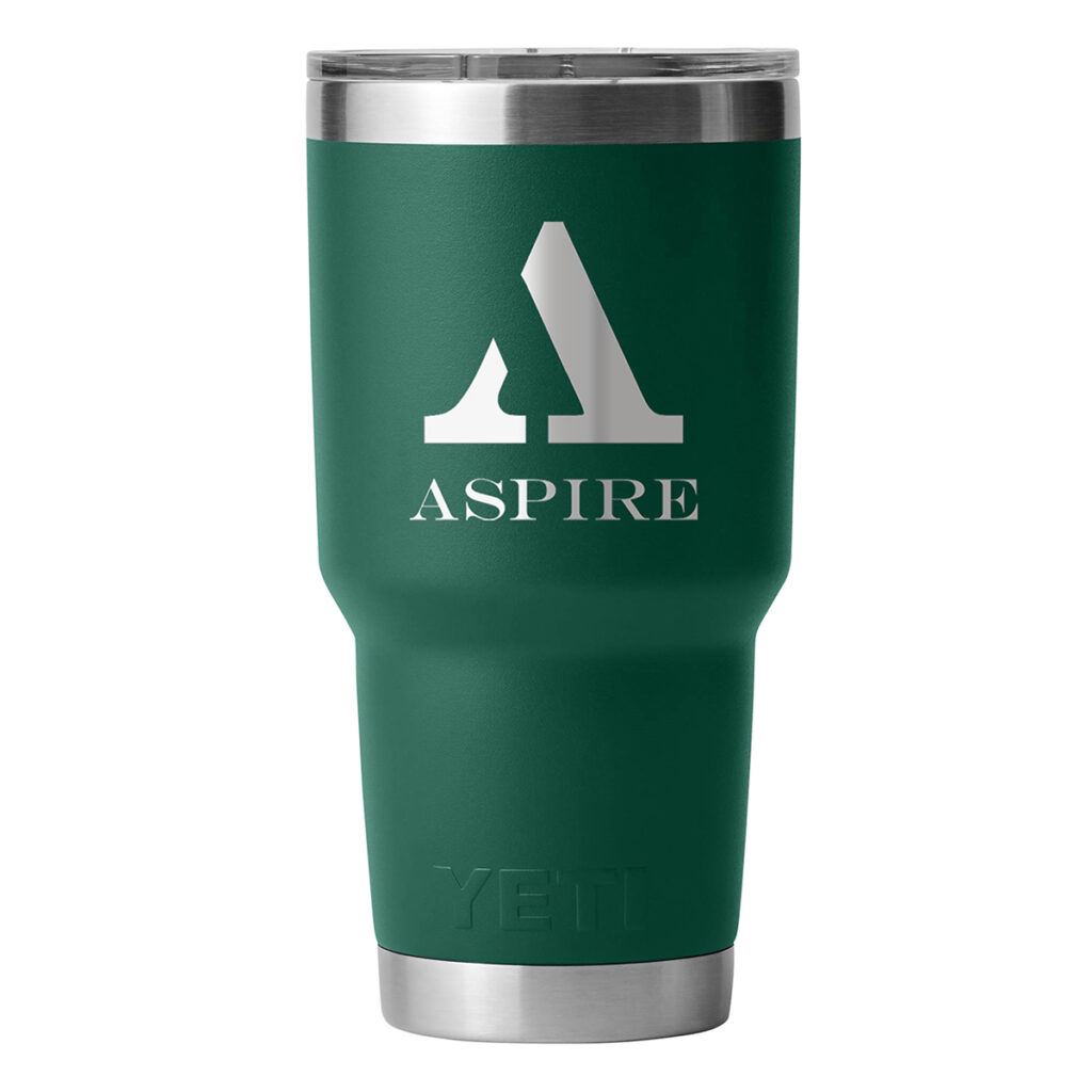 YETI® Rambler® Tumbler with MagSlider™ Lid – 30 oz - YTR30TUM_BFGN_Front_Seasonal1_Deco