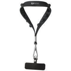 Push Pop Wrist Strap Keychain With Phone Holder