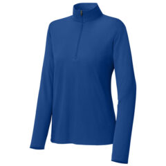 Sport-Tek® Women’s Micropique Sport-Wick® 1/4-Zip - 424Wx635H-63078-TrueRoyal-12-LST672TrueRoyalFormFront