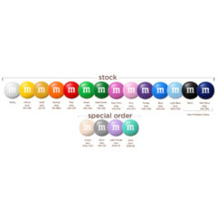Color Choice M&M’S in Full Color Digibag – 1 oz - Colors