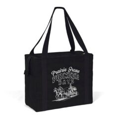 Jeremy™ Deluxe Canvas Zipper-Close Tote - Q714 8211 Black